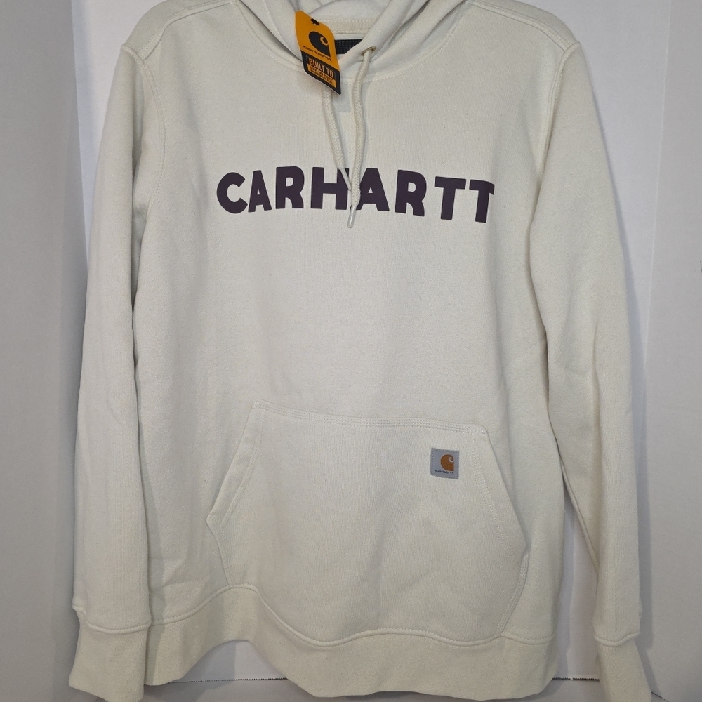 Carhartt Men's Off-White Hoodie
